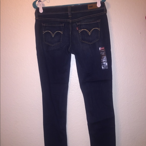 Levi’s Demi Curve Low Rose Skinny Jeans Size 7/28 - Picture 3 of 3